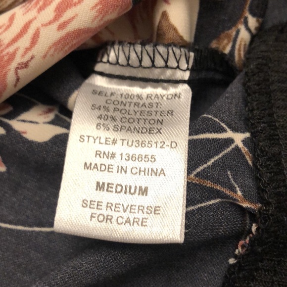 Fabulous Floral Bomber Jacket Sz M - Picture 7 of 9